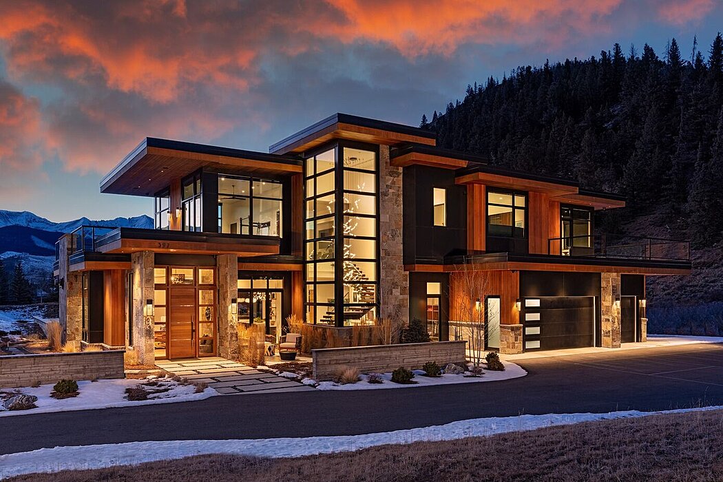 Davenport 奢华山间别墅丨美国丨Zane Levin-9