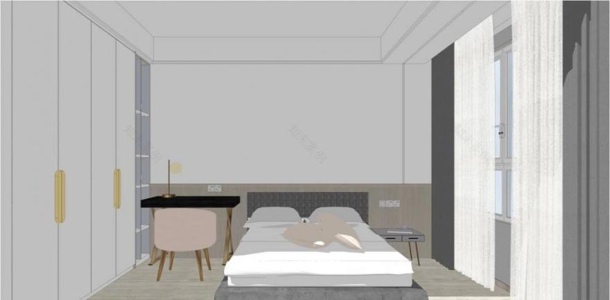 简约时尚的空间冲撞——某项目设计亮点-78