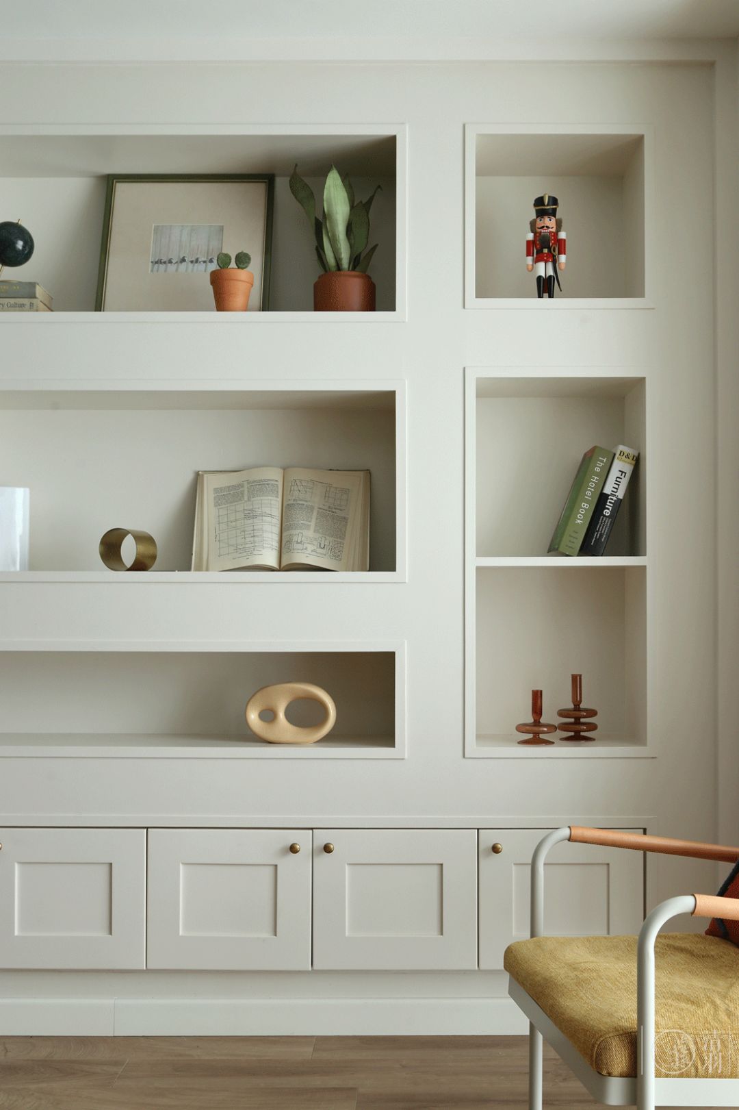 成都高新区 109㎡轻复古之家 | 生活因黄而跳跃，空间因设计而美好-47