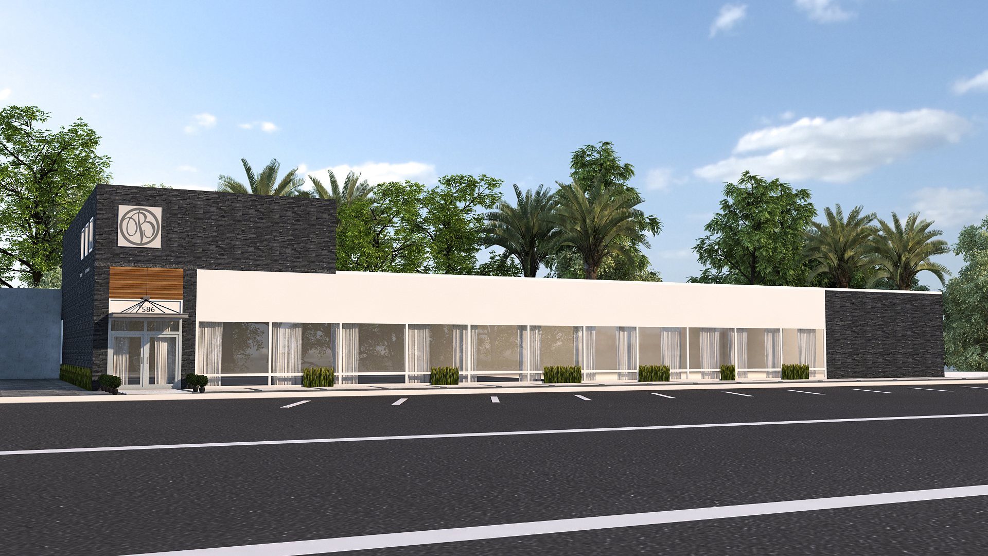 Office, Shop And Banquet Interior and exterior-2