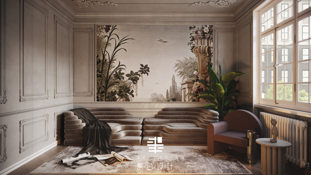 复古欧式家居设计 | 谢 PG 的素色韵味-8