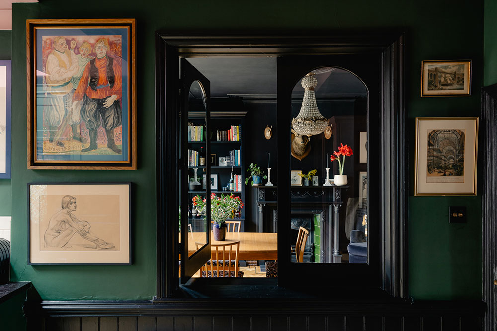 伦敦惊艳爱德华式住宅，大胆色彩诠释历史韵味-15