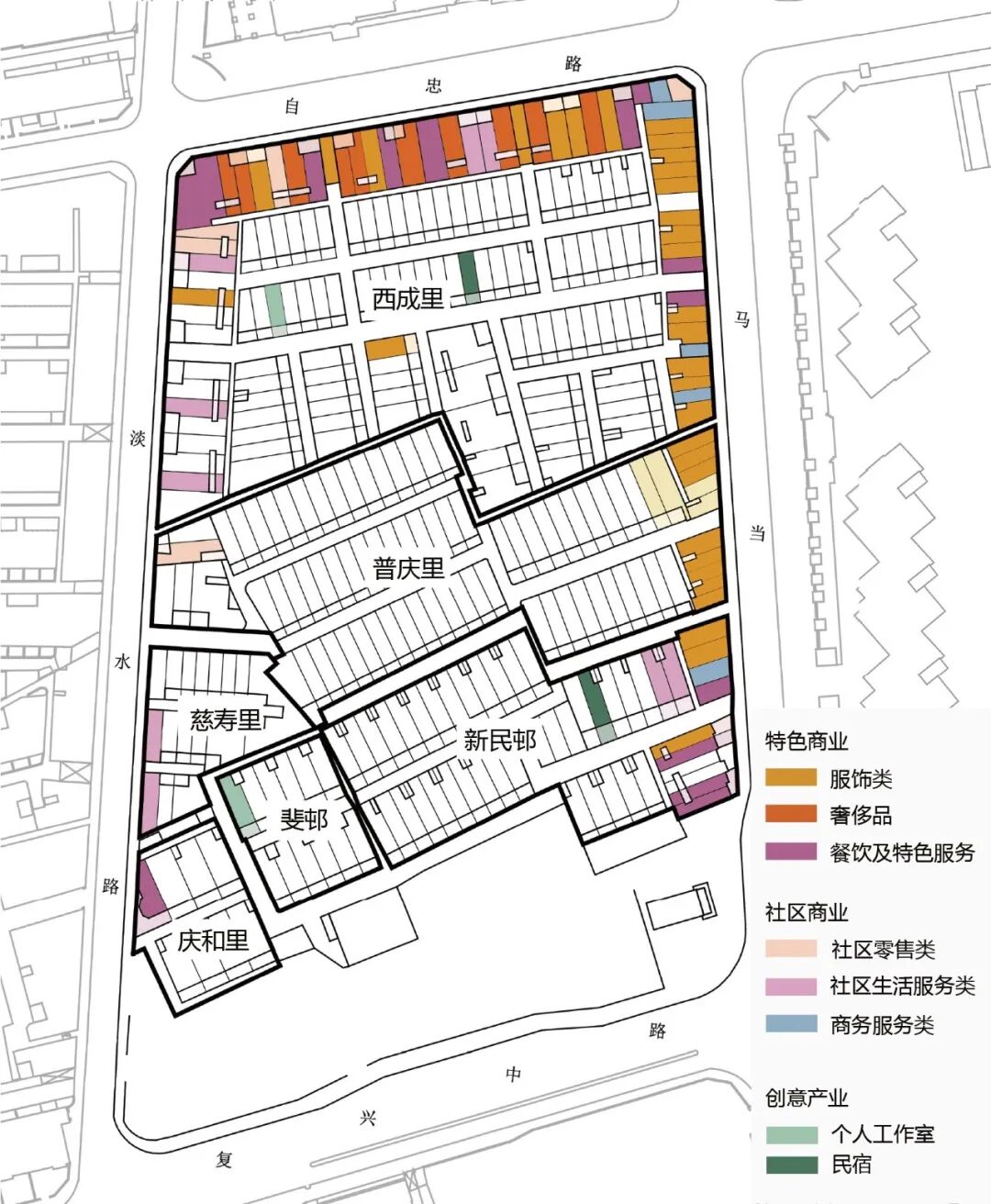 里弄商业空间的历史演进与更新机制——以上海衡复风貌区西成里街区为例-63