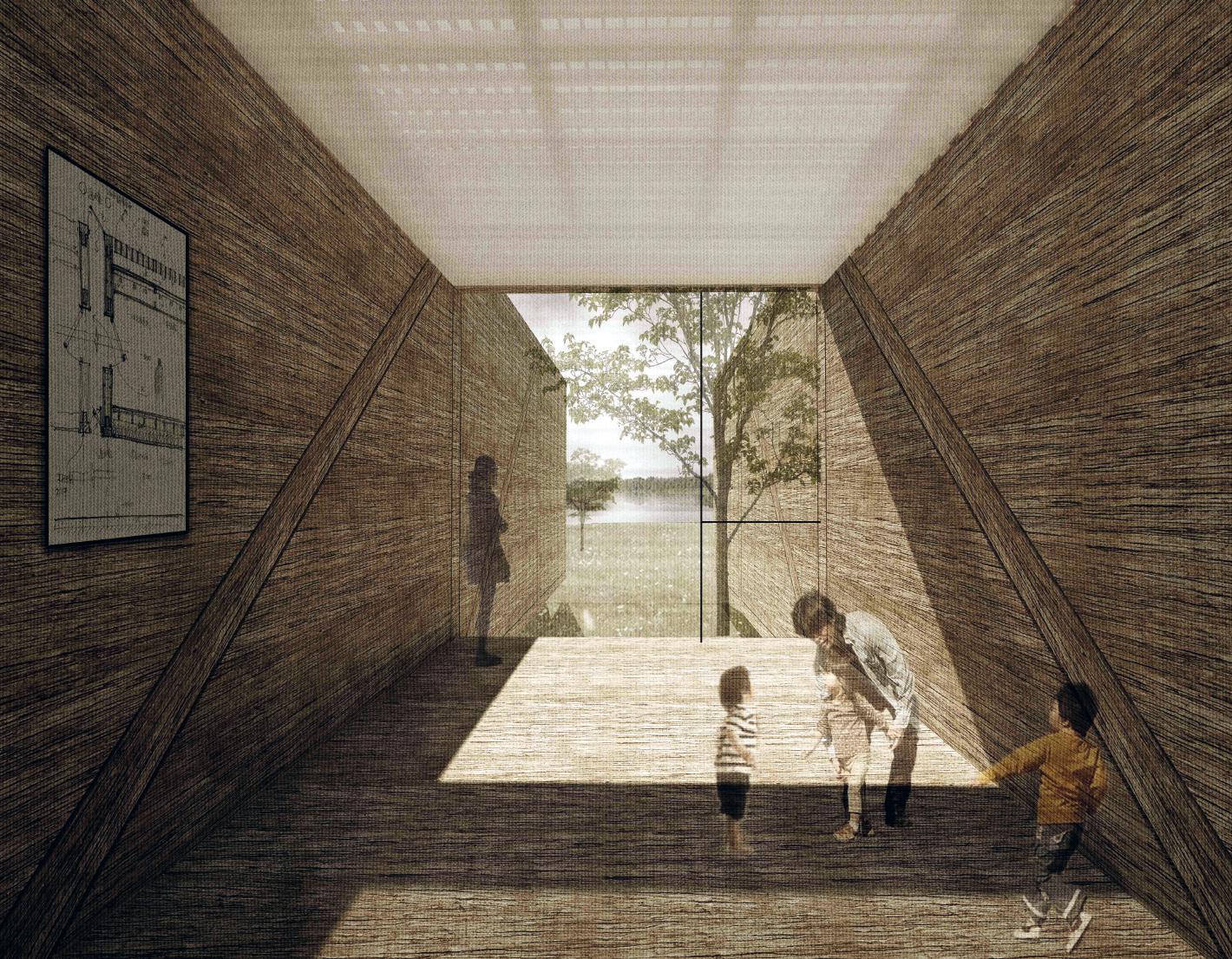 济南小清河湿地露营建筑设计-9