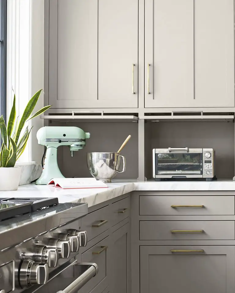 纽约绿意盎然时尚厨房设计-6