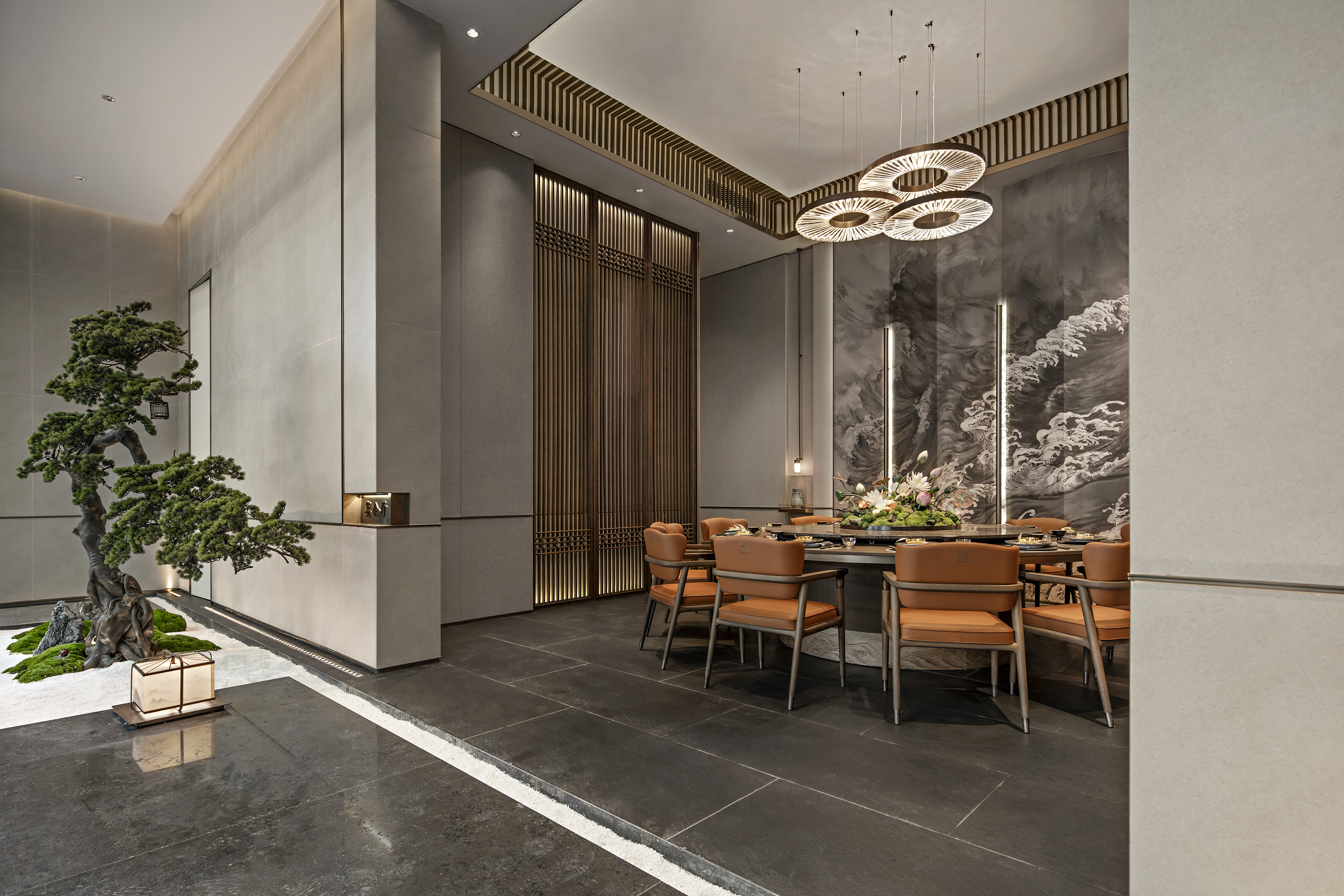 盘石设计 | 1300㎡中式设计，千年弦歌，续写宋代风雅-35