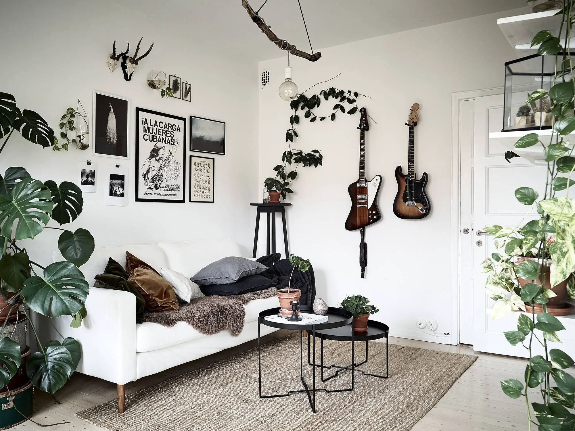 瑞典一室公寓 | 绿意盎然的自然设计-5