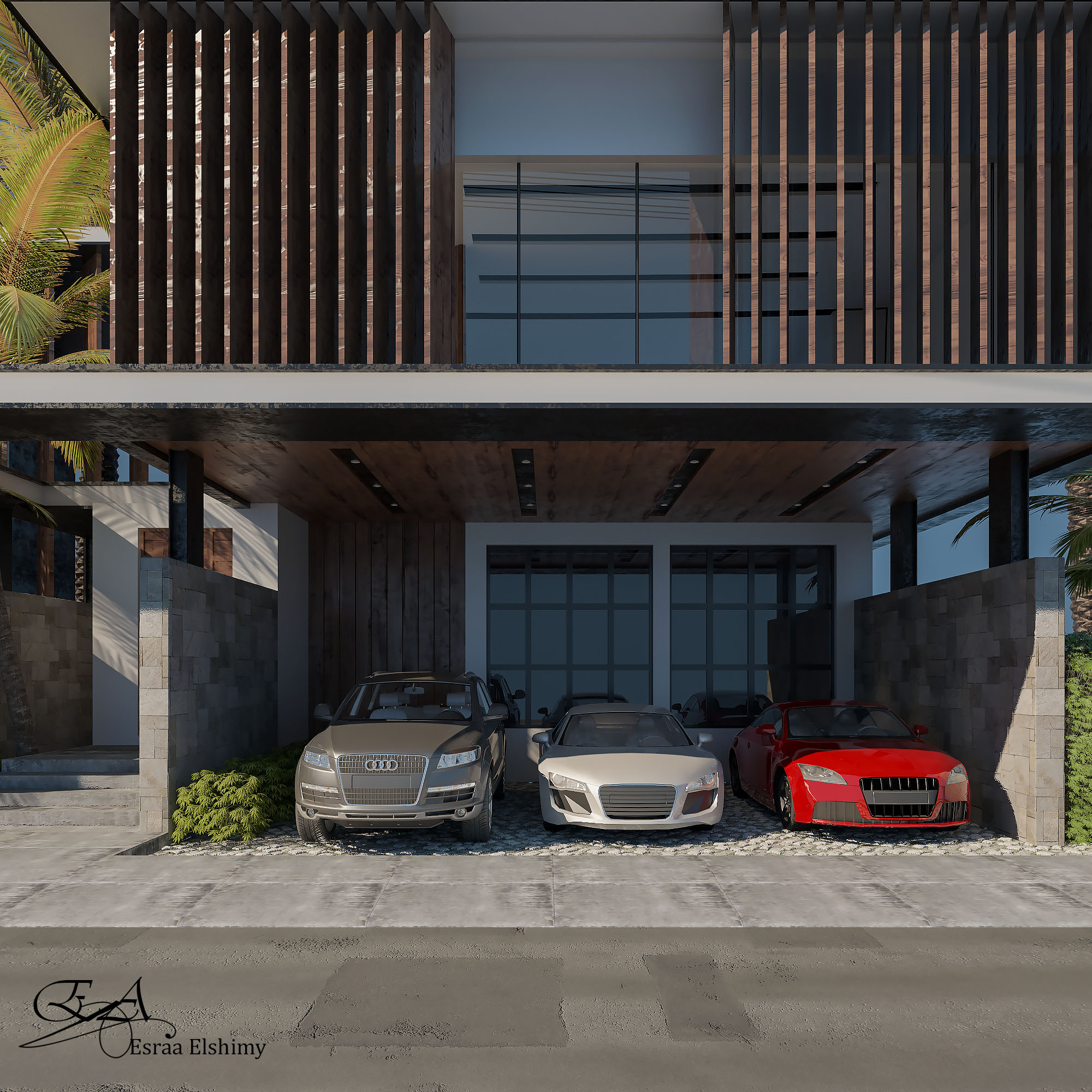 small villa simulation-1