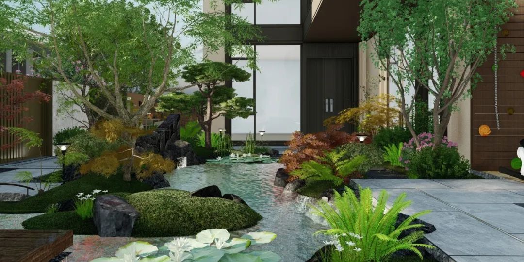 御水江岸·新中式庭院丨中国南宁丨成都乐梵缔境园艺有限公司-20