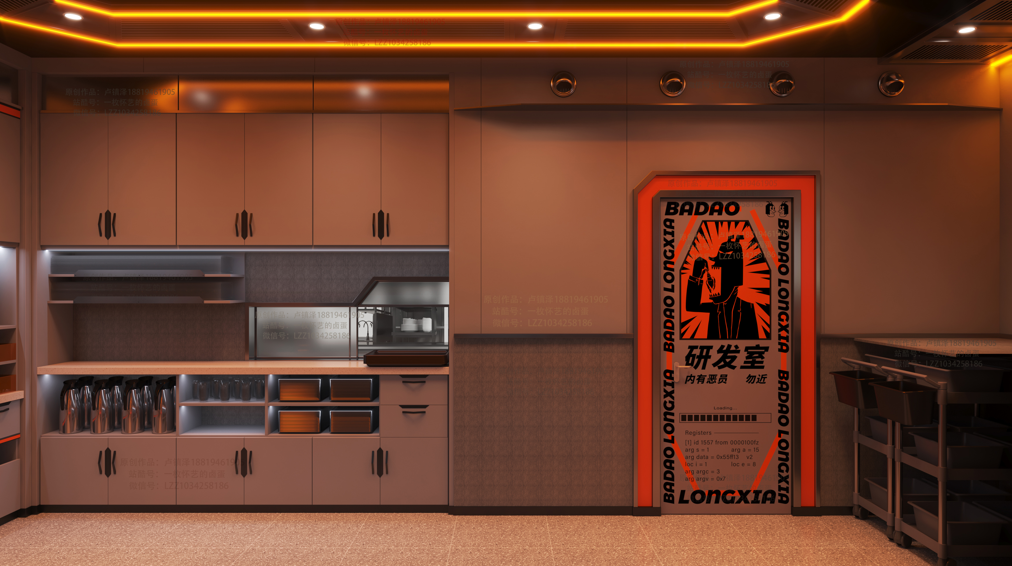 餐饮品牌店面设计·巴岛龙虾丨中国惠州丨卢镇泽,容俊杰,潘秋萍,陈星璋-28