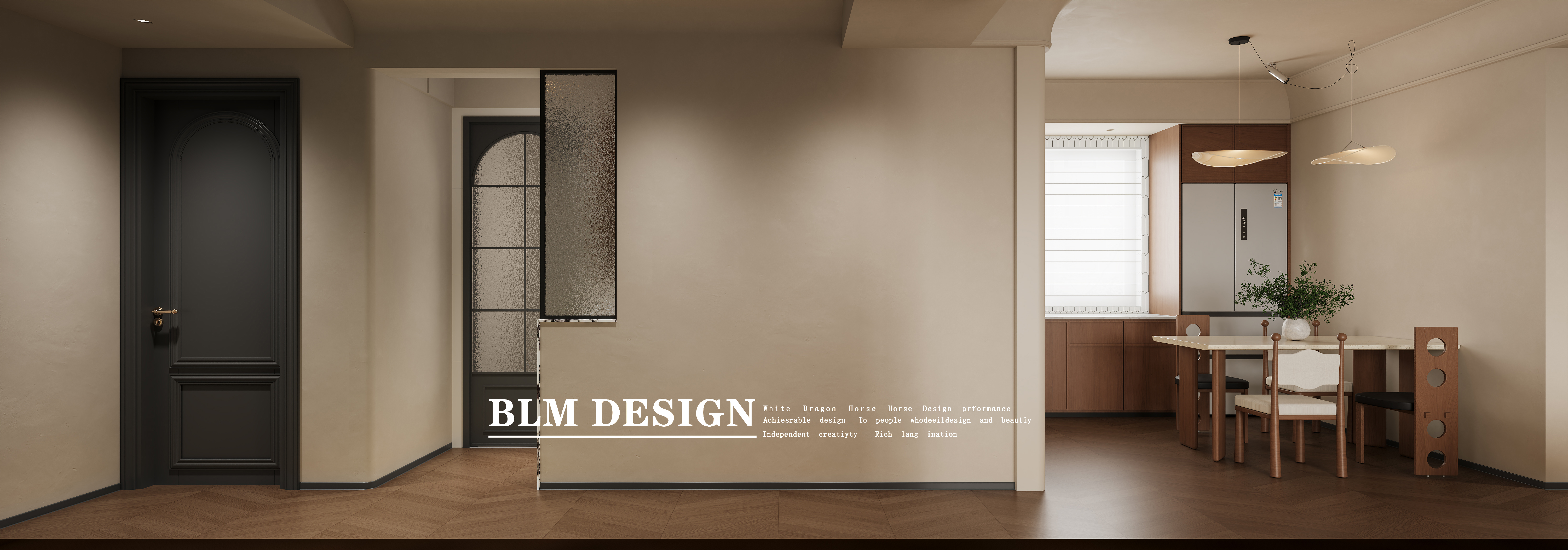 复古  白龙马效果图设计制作-7