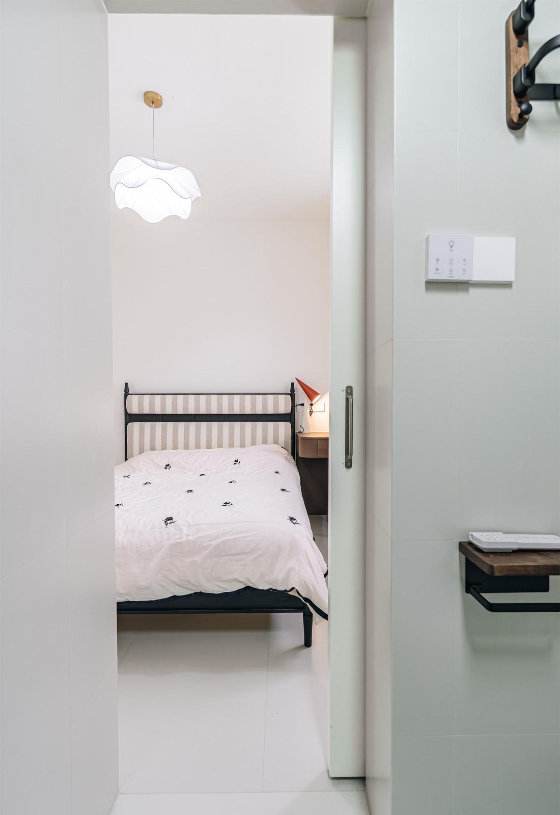 96㎡中古混搭风四居室装修-58