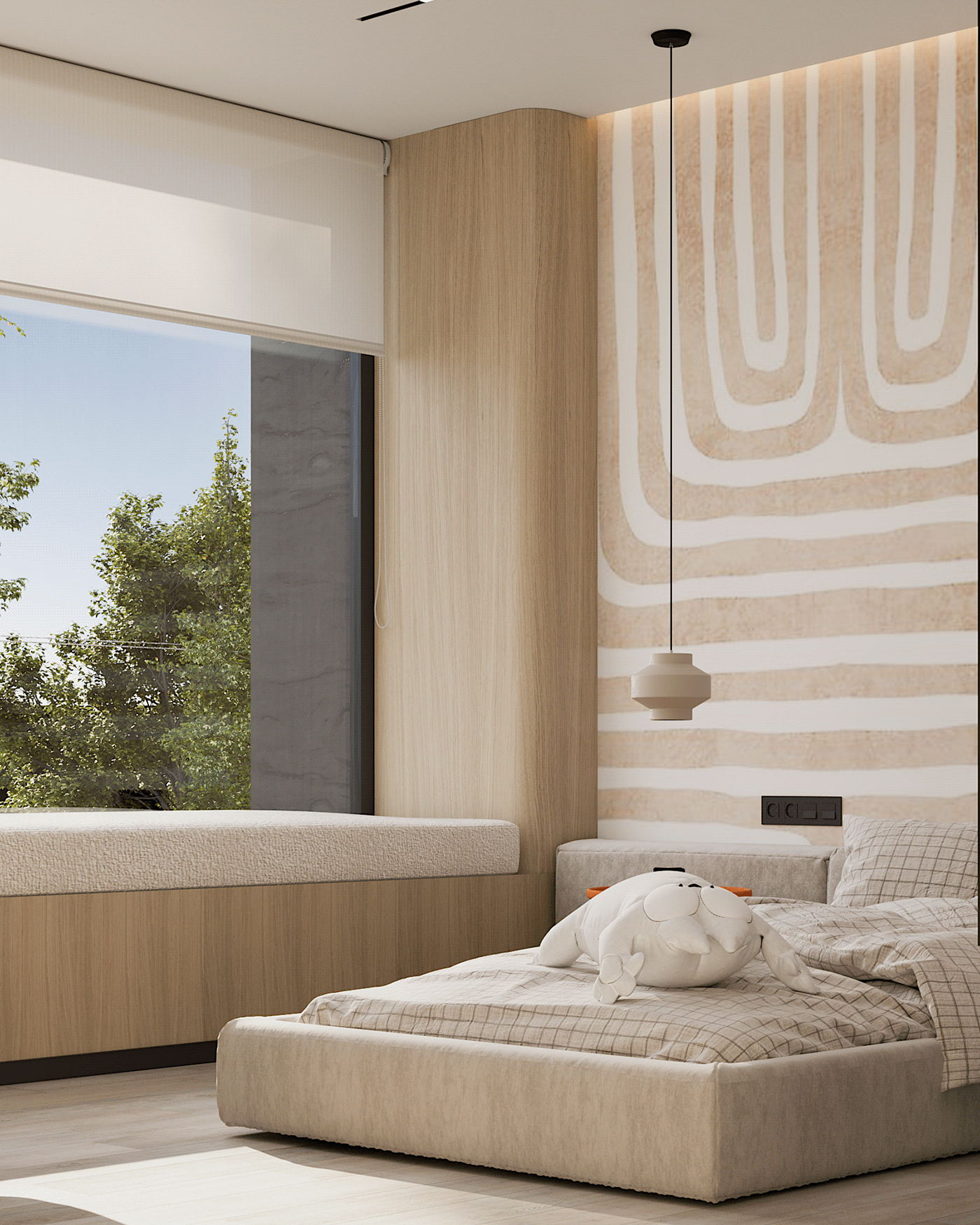 165㎡原木与灰色 打造出超精致的住宅-19