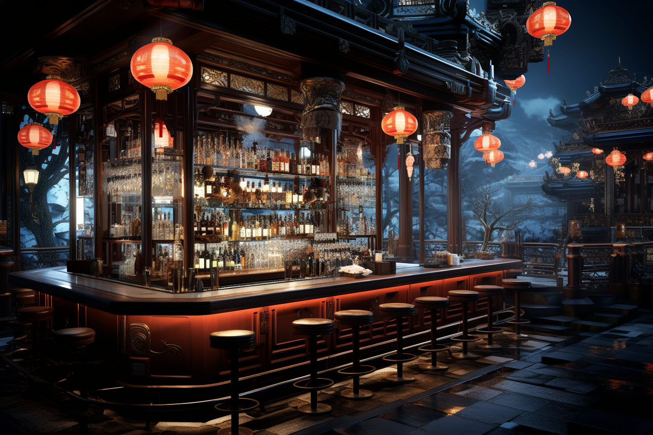 新中式吧台设计丨室内设计师-10