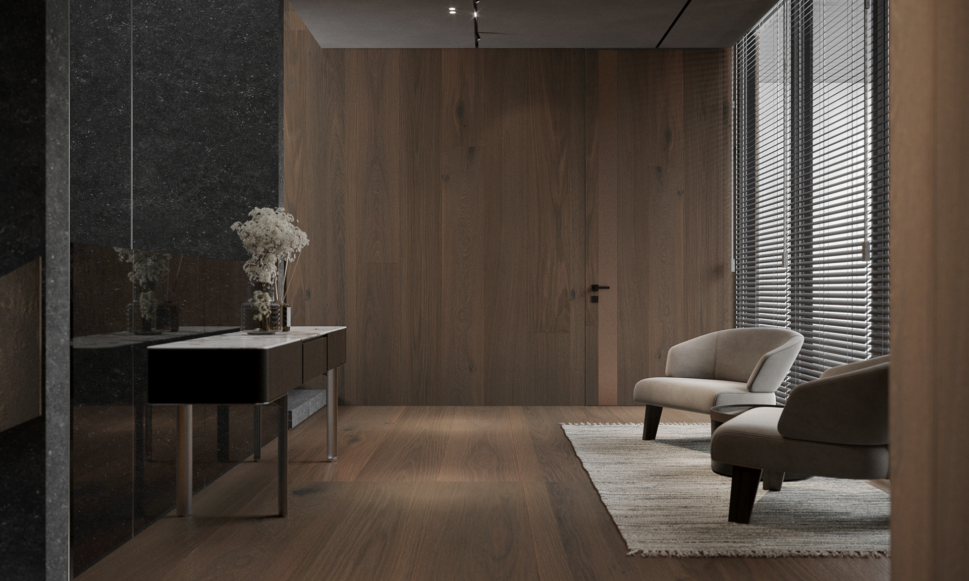 610㎡高级灰色系住宅设计 超精致！-7