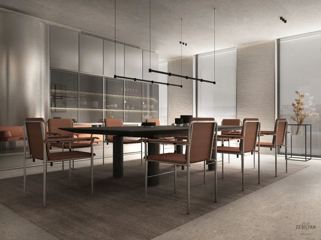 乌克兰 150㎡日式极简别墅丨Denis Rakaev-53