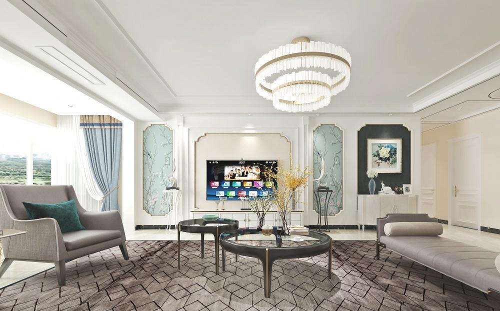 
简欧--财大新苑 -8