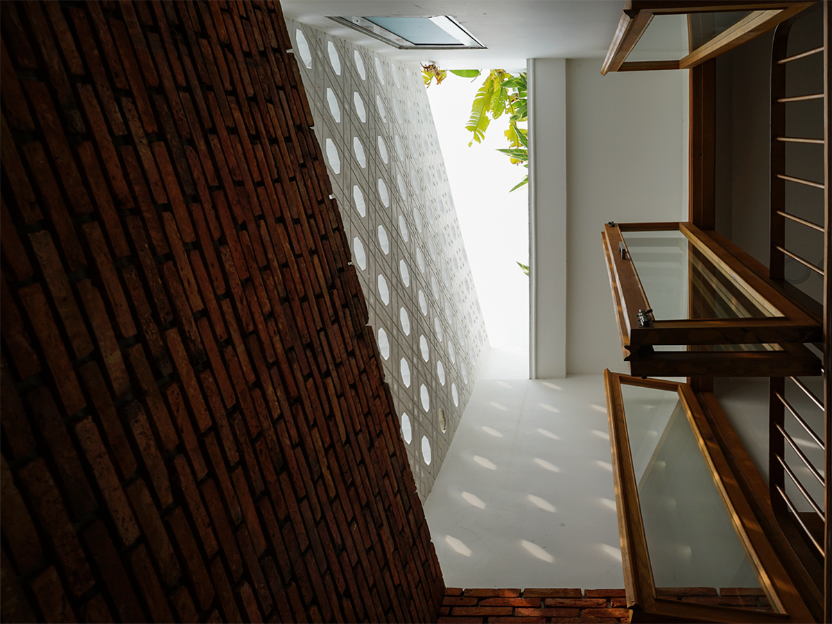 越南胡志明市绿色开放家庭住宅设计-21