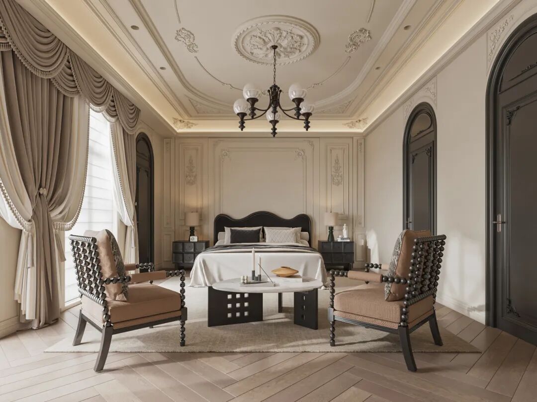 P.W.璞物设计丨多伦多1300㎡独栋别墅，雕花琢韵墅写人生-108