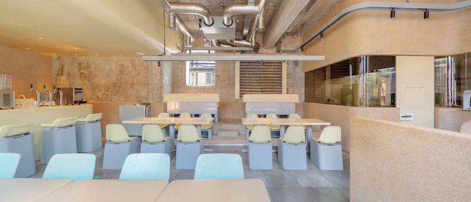 人与空间的亲密关系，手禾火餐厅空间设计  大田作物-11