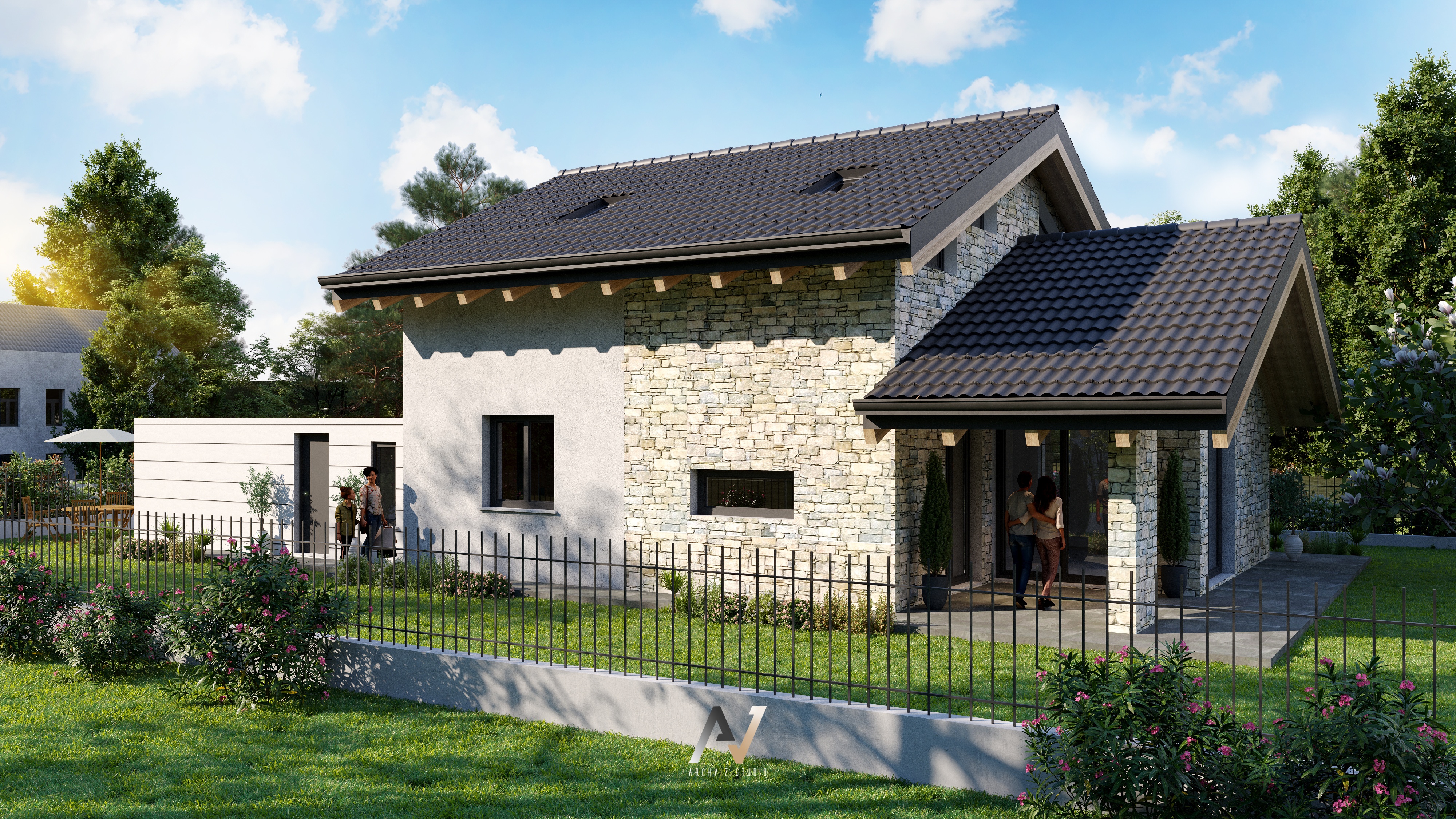 单栋别墅项目-3