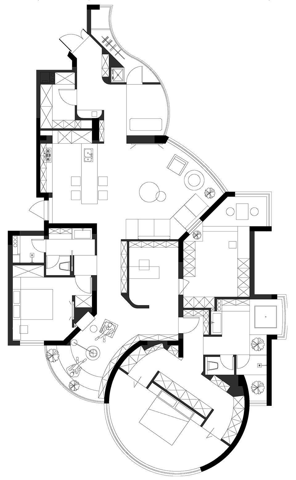CHOW 住宅丨中国杭州丨跃迁设计-41
