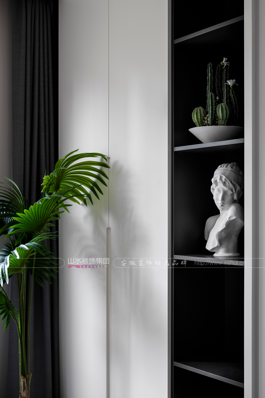 95 后女生的简约舒适之家丨山水装饰集团-53