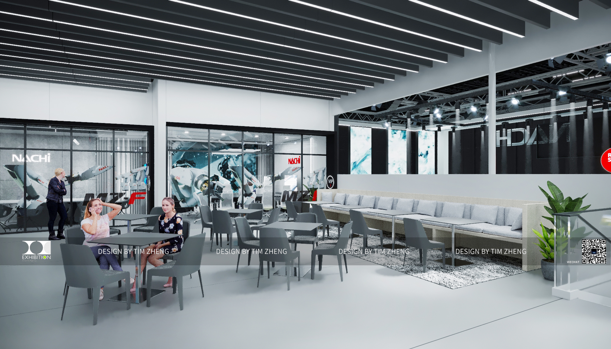 那智中国国际进口博览会展位设计-10