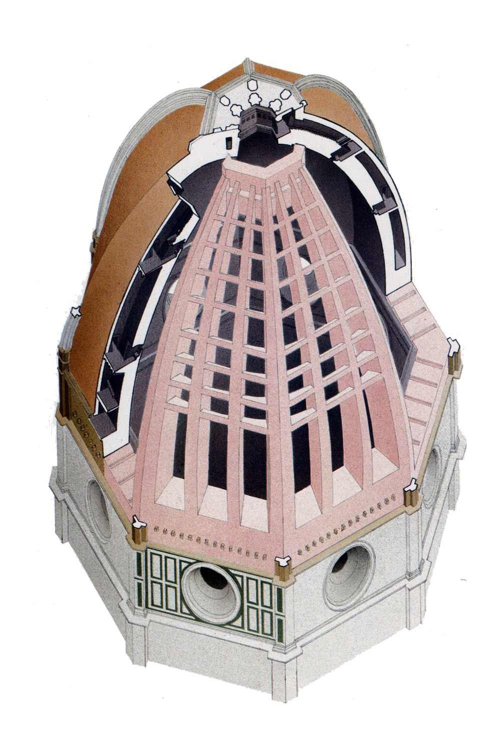 佛罗伦萨大教堂（圣玛利亚德尔菲奥雷大教堂）丨意大利佛罗伦萨丨菲利波·布鲁内莱斯基,阿诺尔福·迪·坎比奥,埃米利奥·德·法布里斯等-122