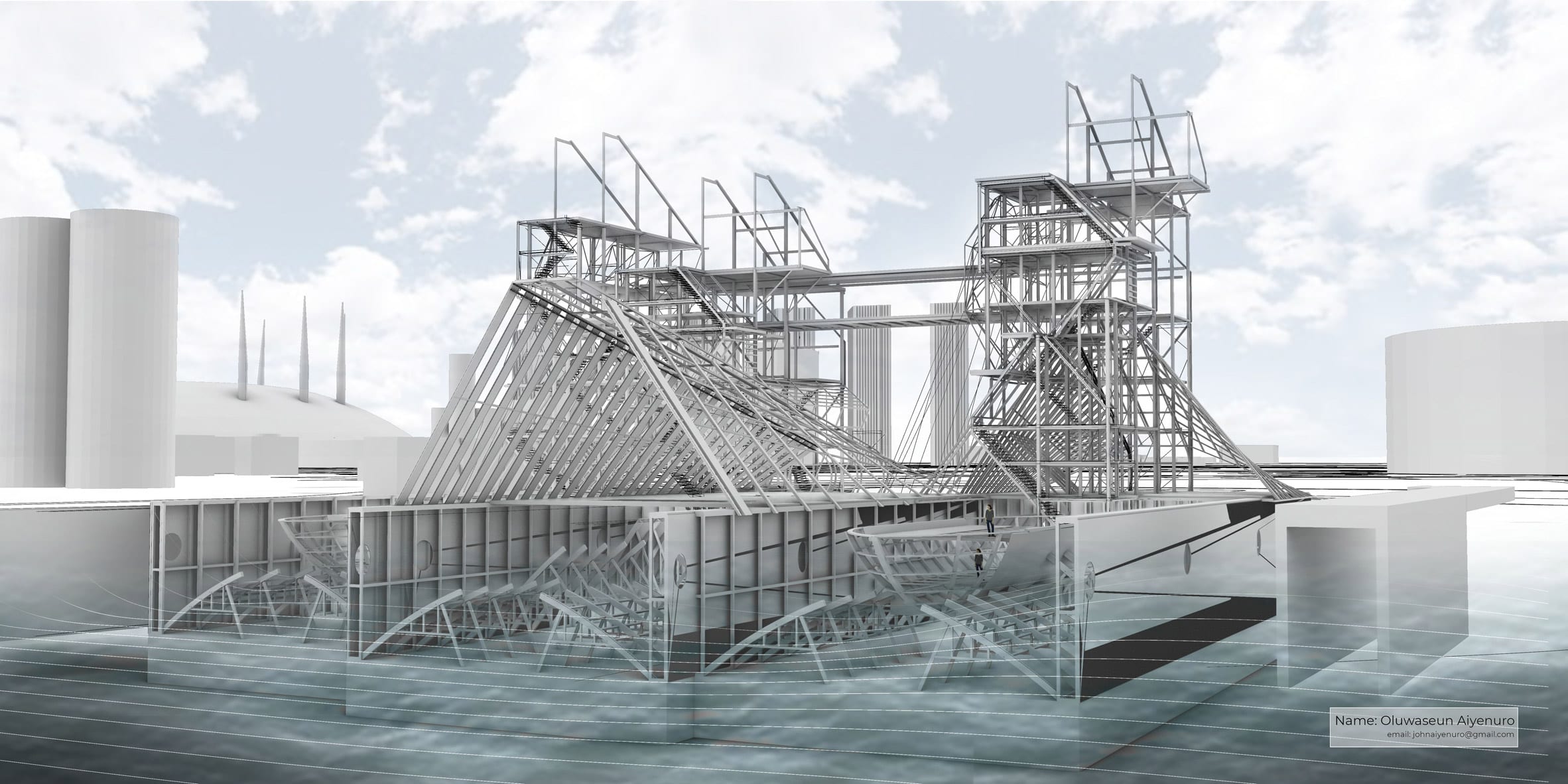 伦敦南岸大学建筑系学生展 | 混凝土游乐场等 18 个项目亮点纷呈-130