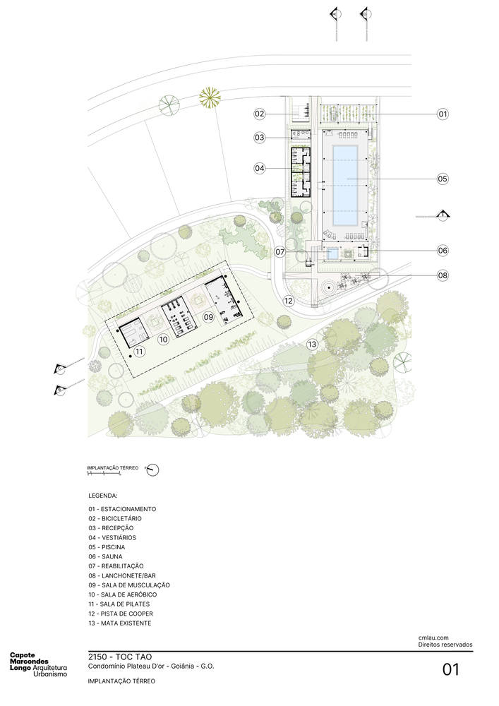 巴西健身中心丨卡波特·马孔德斯·隆戈·阿尔基多拉和都市生活-41