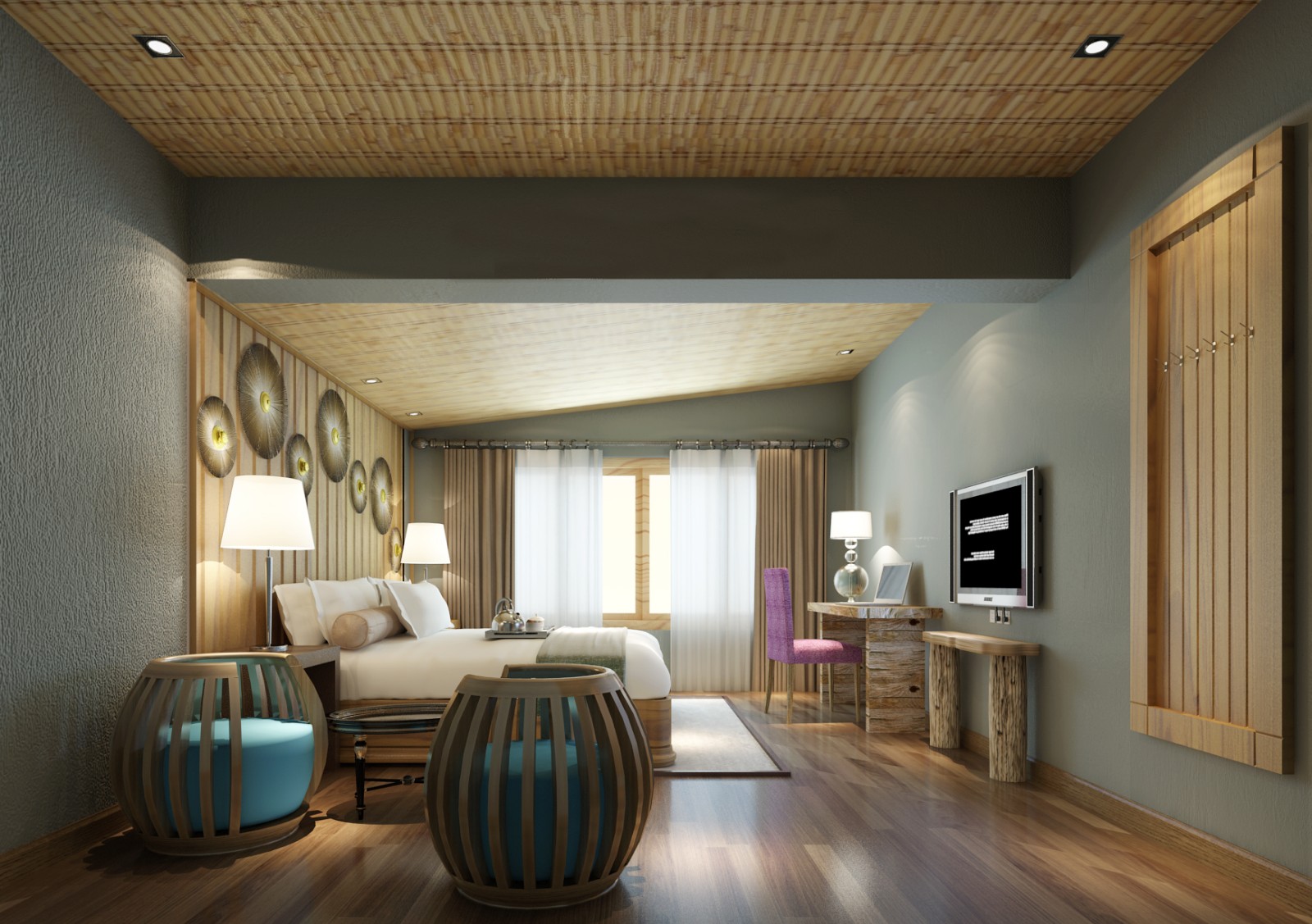 热带风情度假酒店设计-5