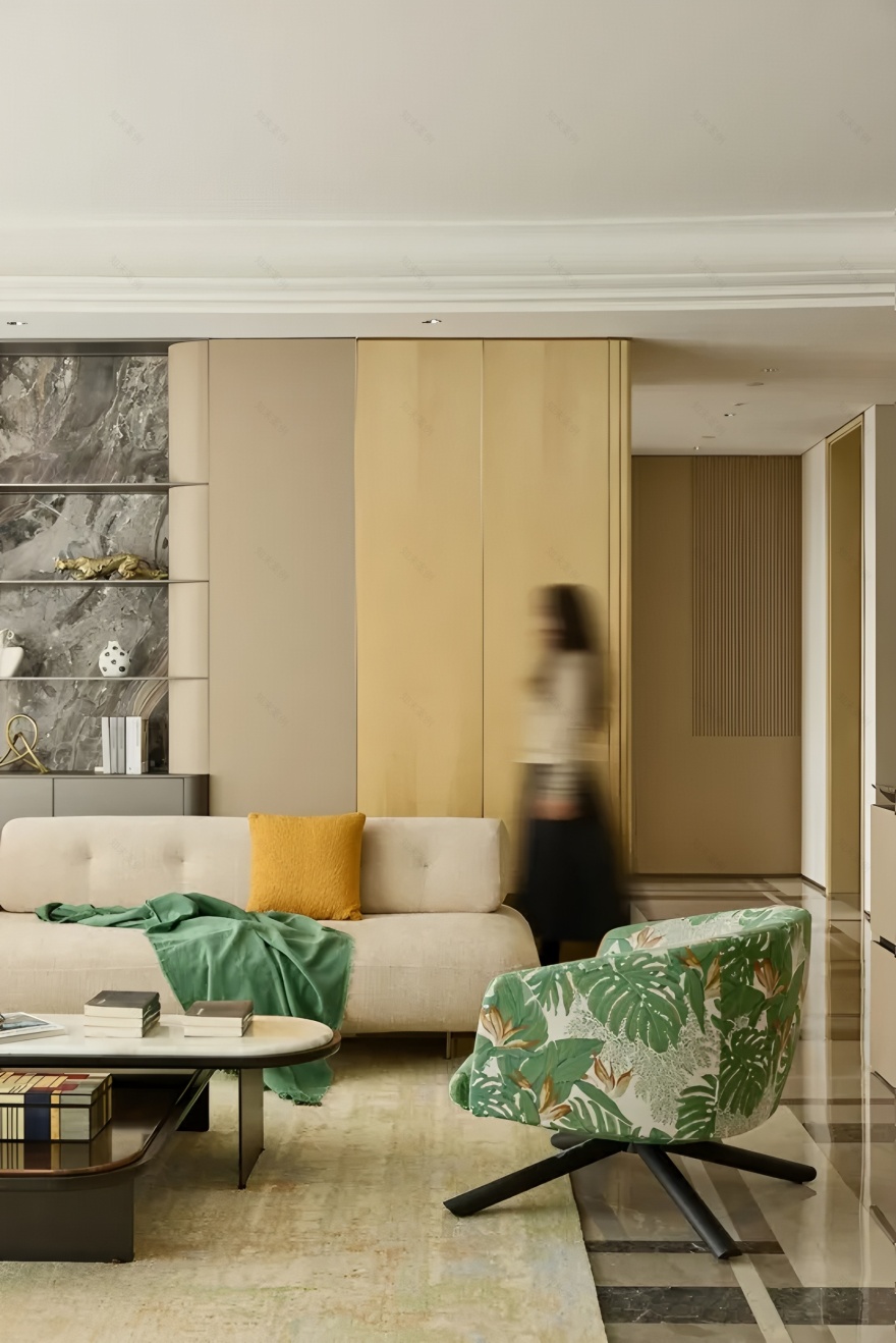 上海香港置地启元330㎡大平层丨中国上海丨上海祎间美学空间设计-9