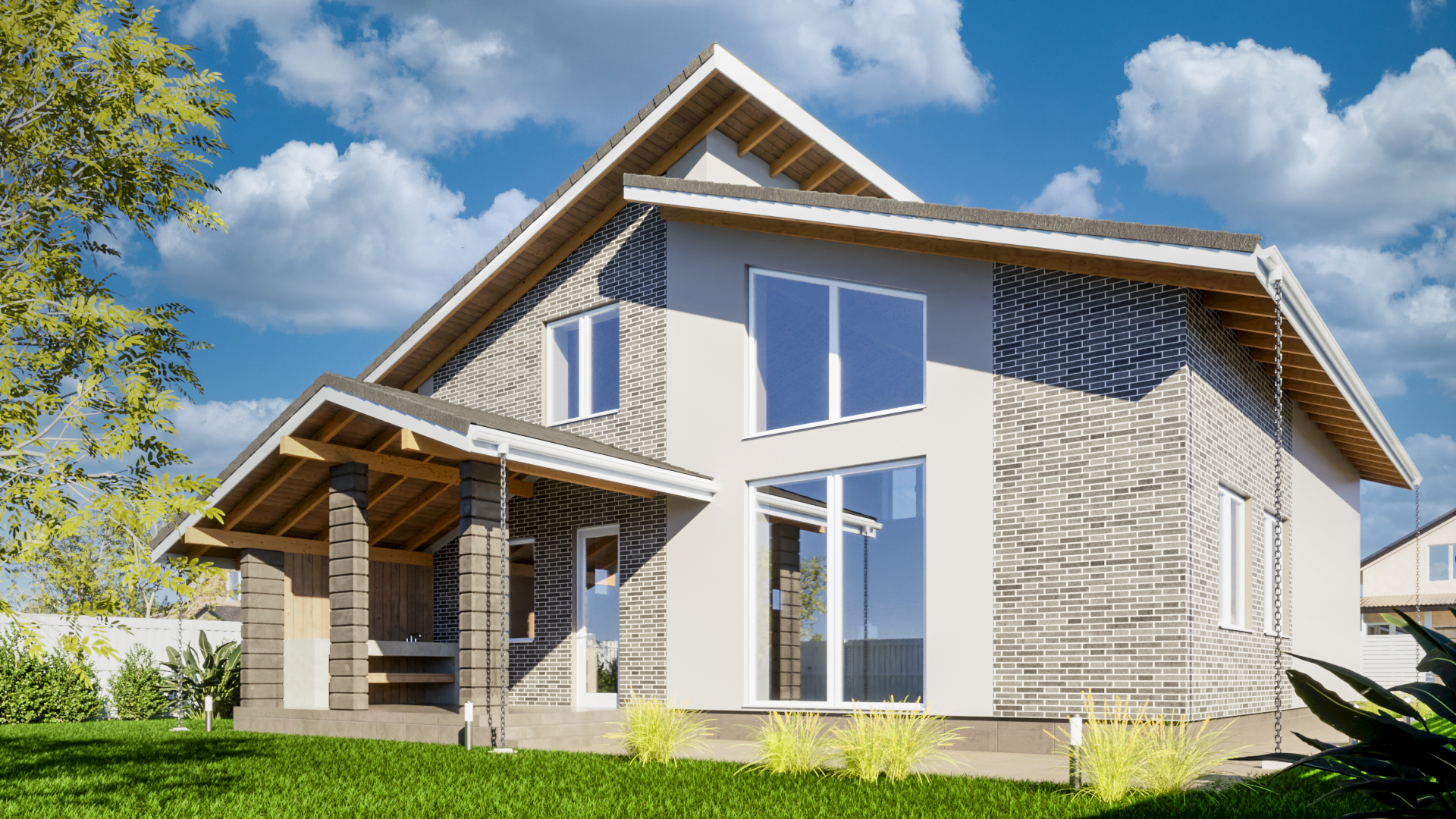 the project of an individual residential building-0