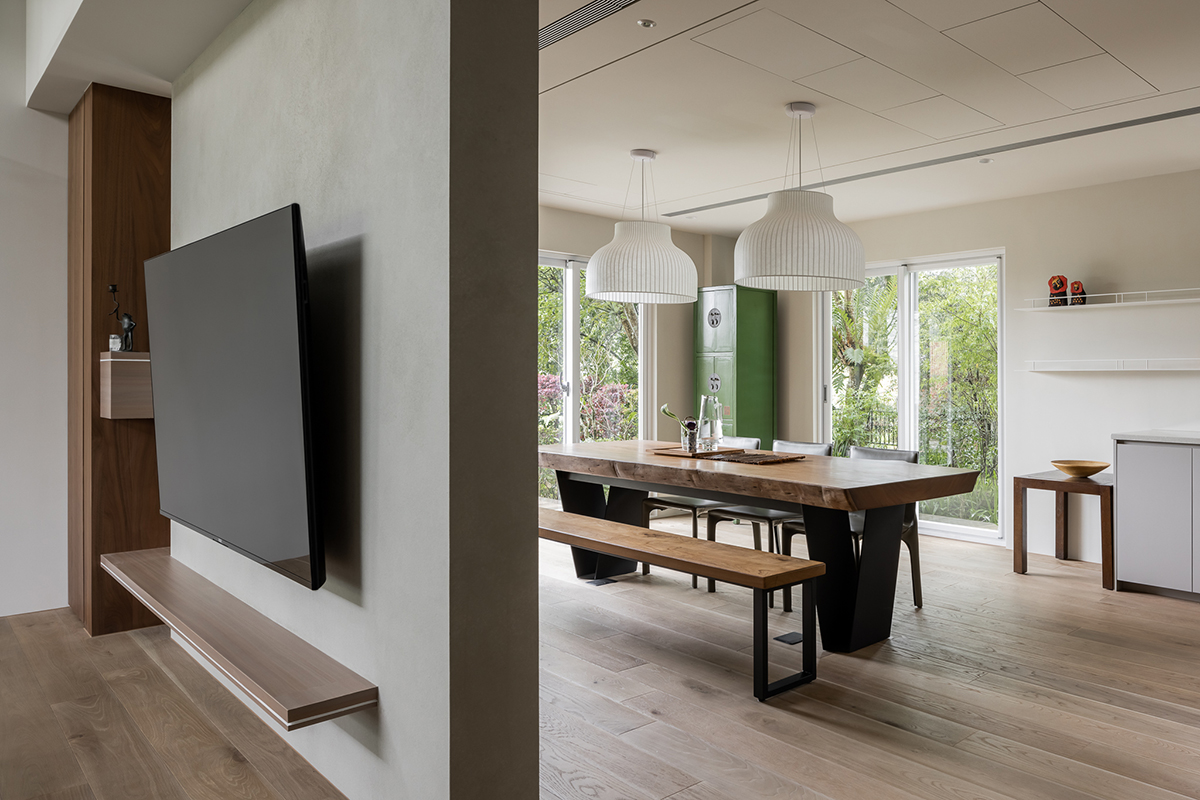 家装设计案例鉴赏——轻复古简约度假独栋别墅-7