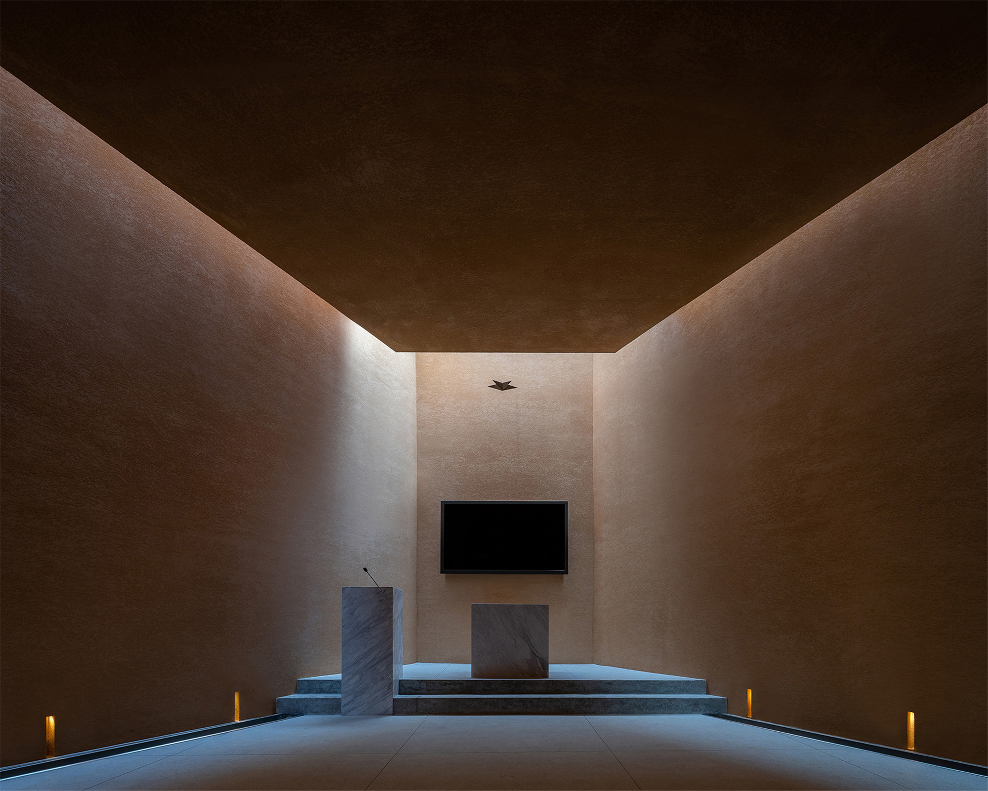 自然的回响:不朽堂·龙山陵园小礼堂丨中国焦作丨Studio 10-43