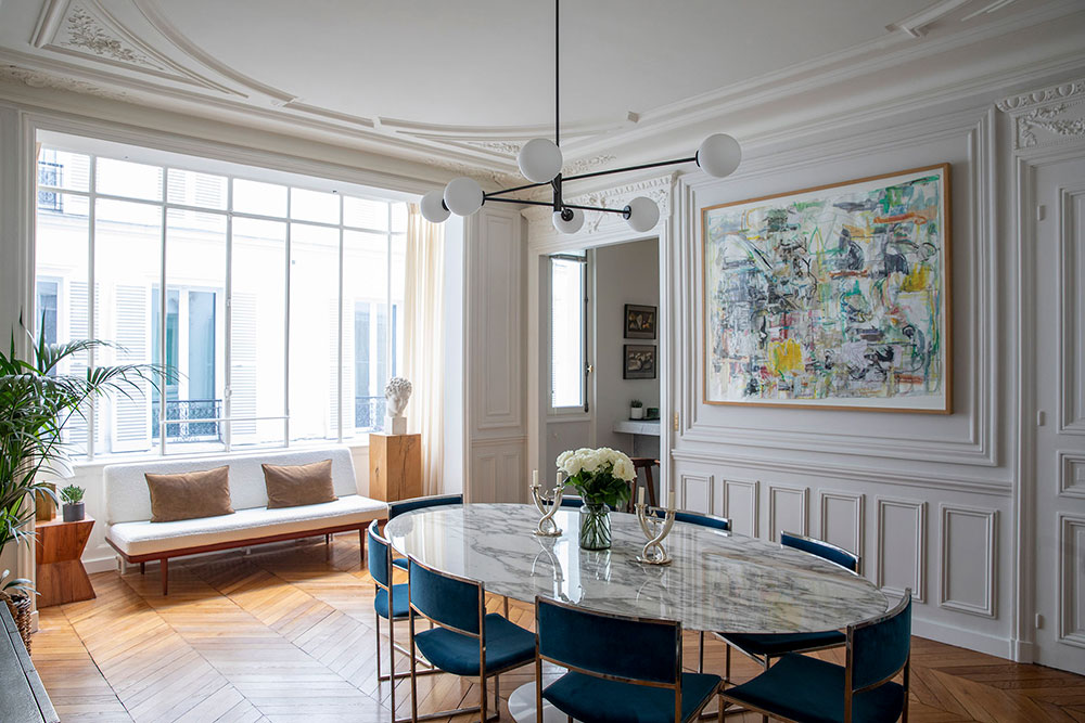 巴黎风格公寓 | 艺术与生活的完美融合-12