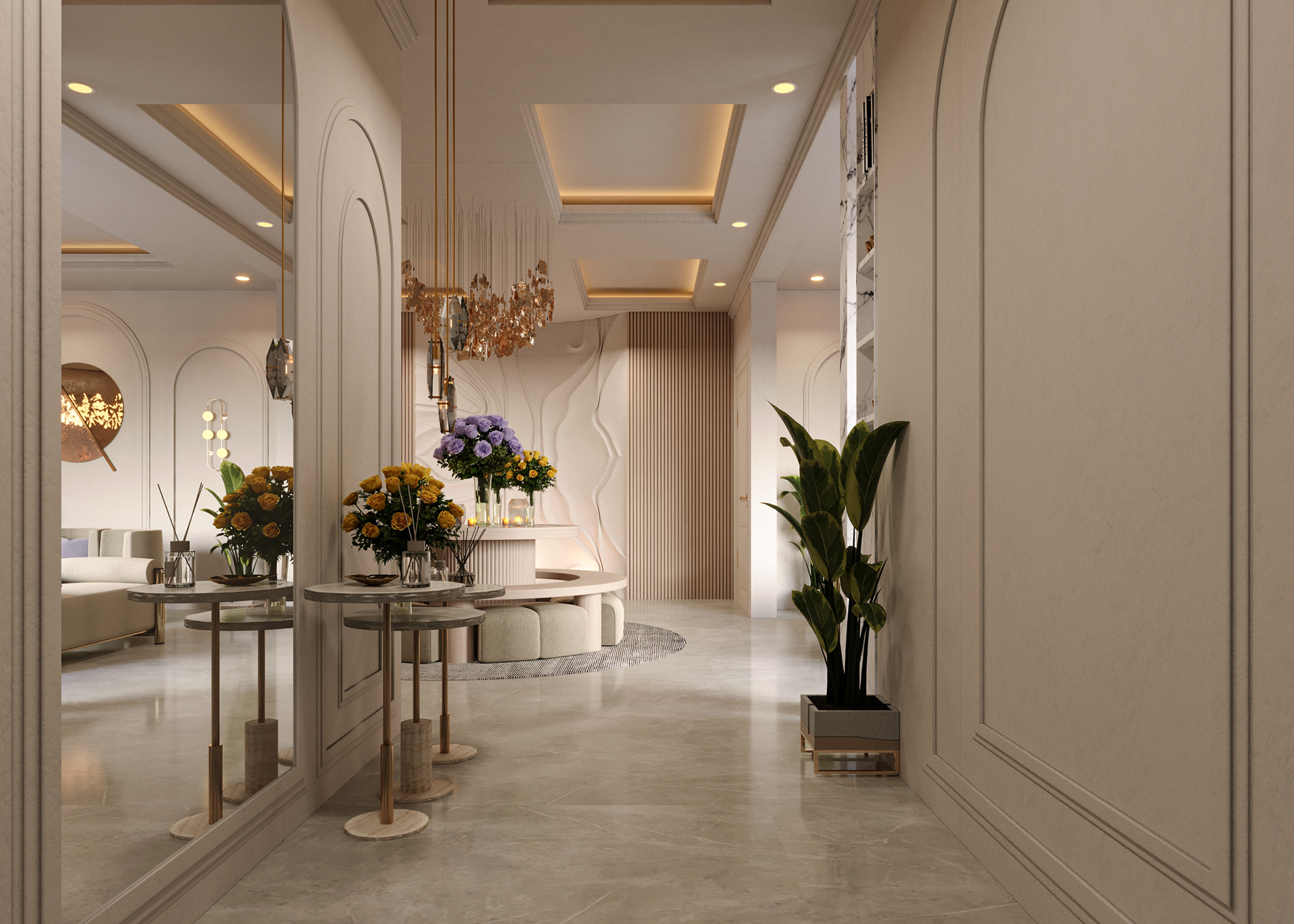 新古典主义入口设计丨阿联酋-9