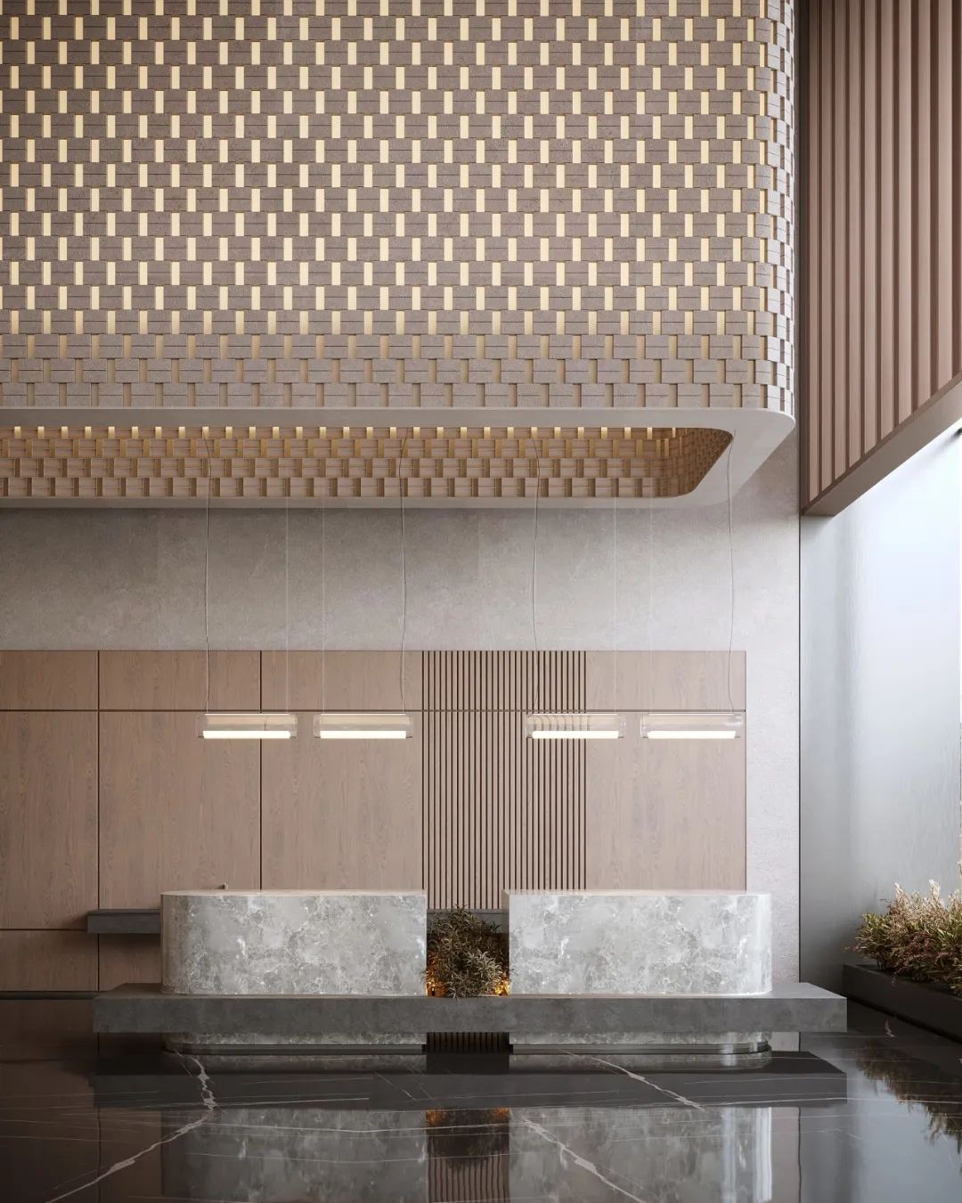 成都公寓大楼一层大堂设计丨中国成都丨ArtPartner Architects-3