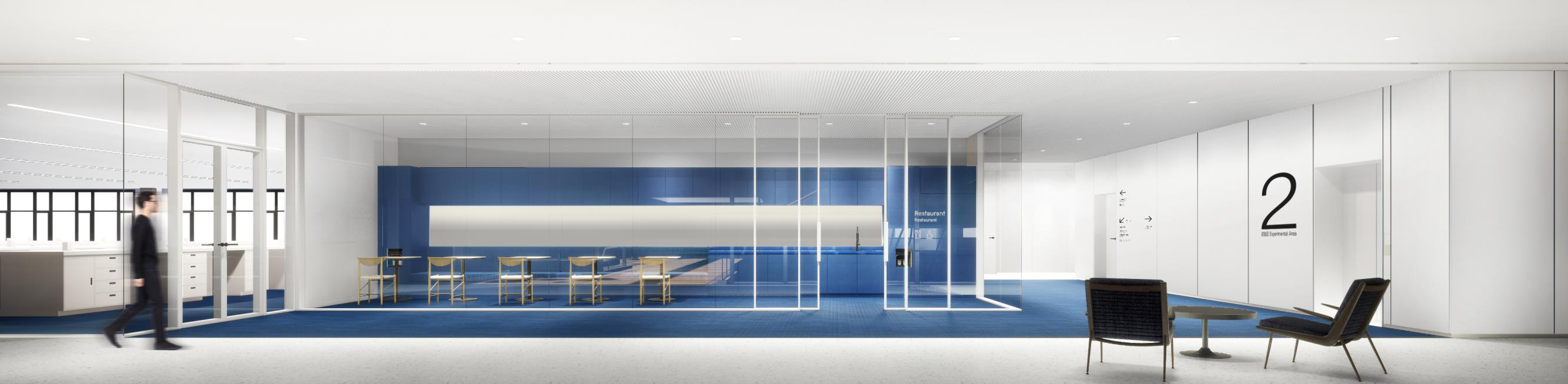 制药公司办公室及员工餐厅设计-7