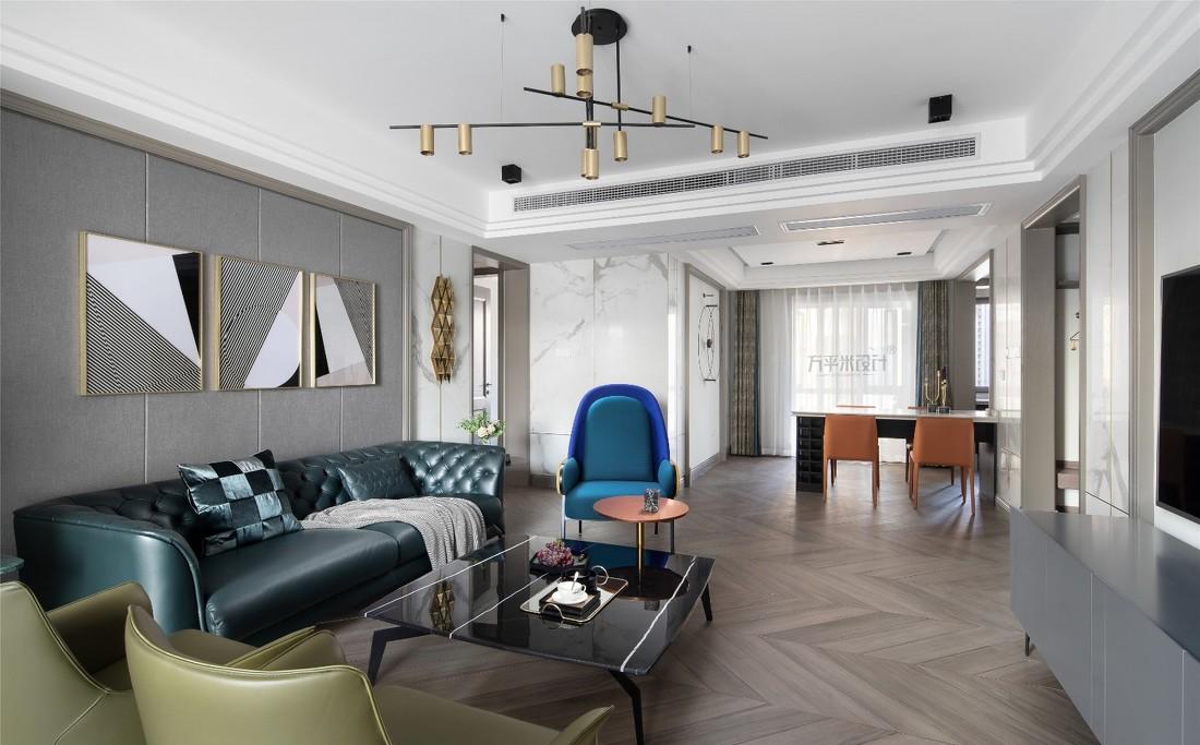 卓越浅水湾 132㎡现代轻奢家居设计,功能与美学的完美融合-31