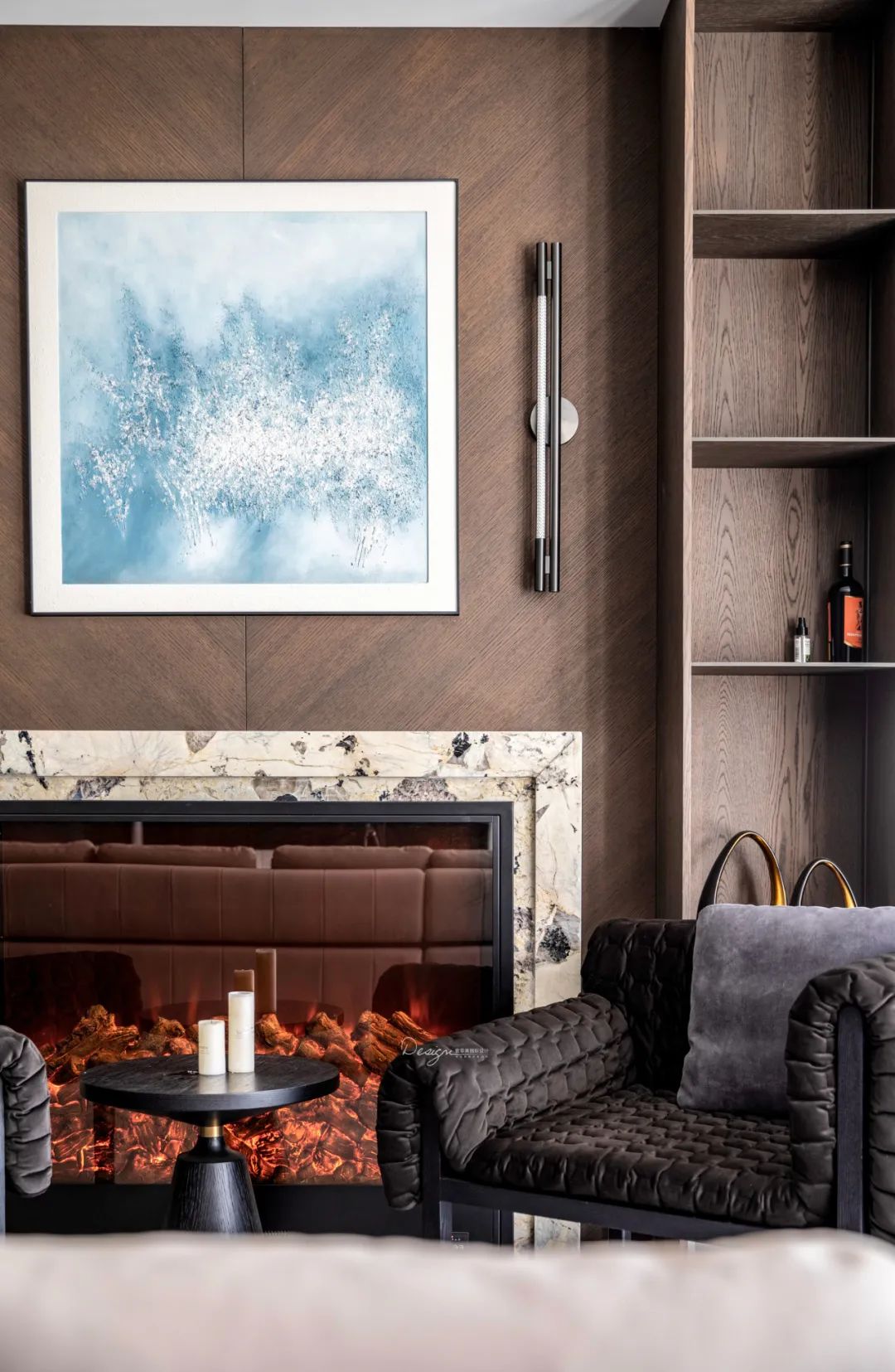 华夏四季 500㎡现代轻奢私宅丨罗智,吴静-35