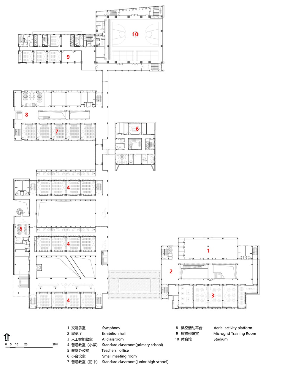 深圳中学坪山创新学校丨中国深圳丨CMAD Architects-85