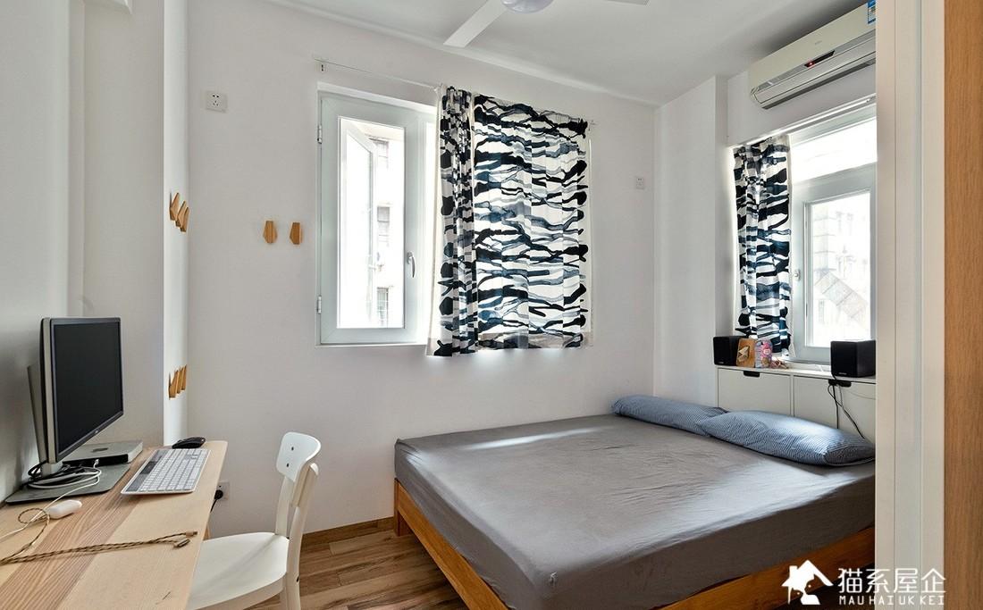 55㎡“猫系屋企”变身二宝家庭乐园，巧改户型实现空间利用最大化-35