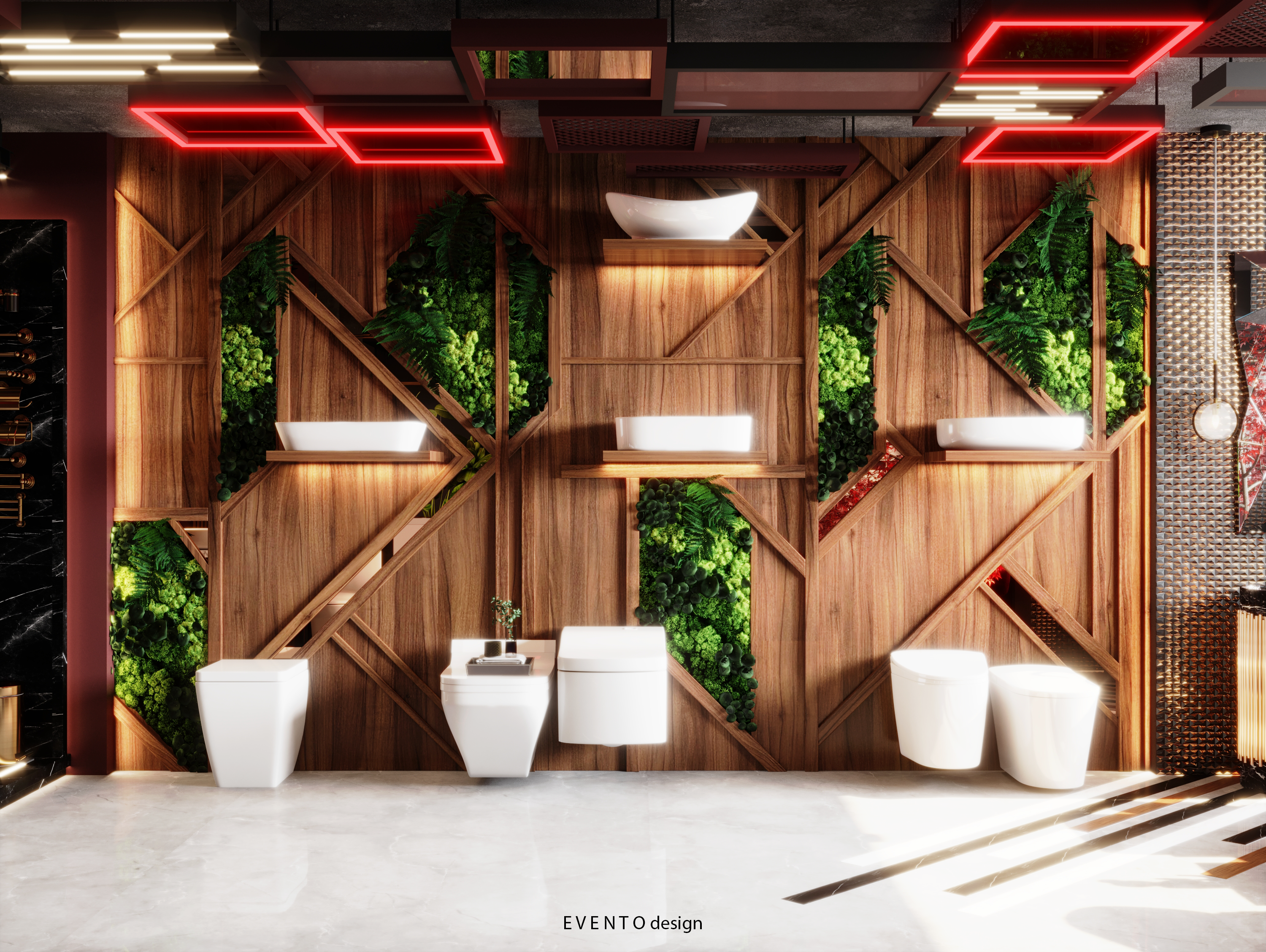 卫生洁具展厅丨SARA HAMED-4