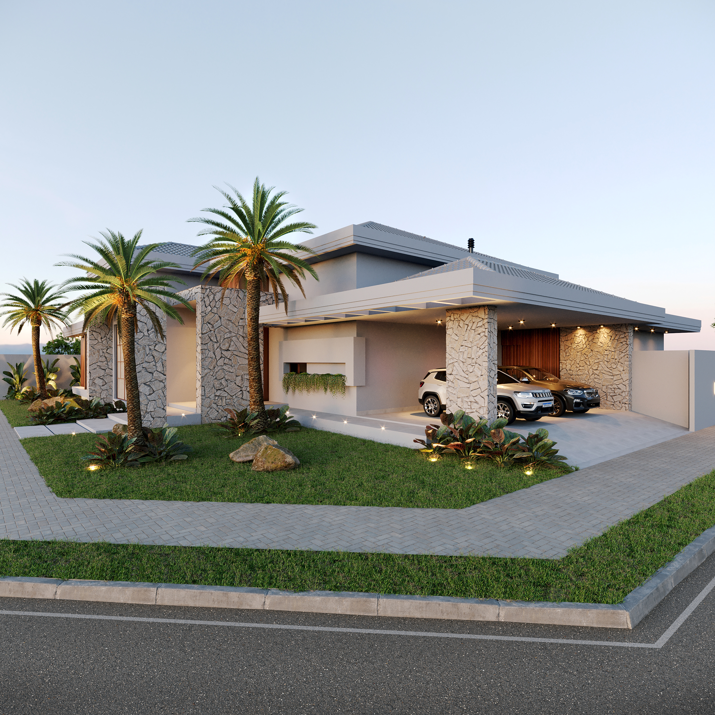 FAchada e Área de lazer-16