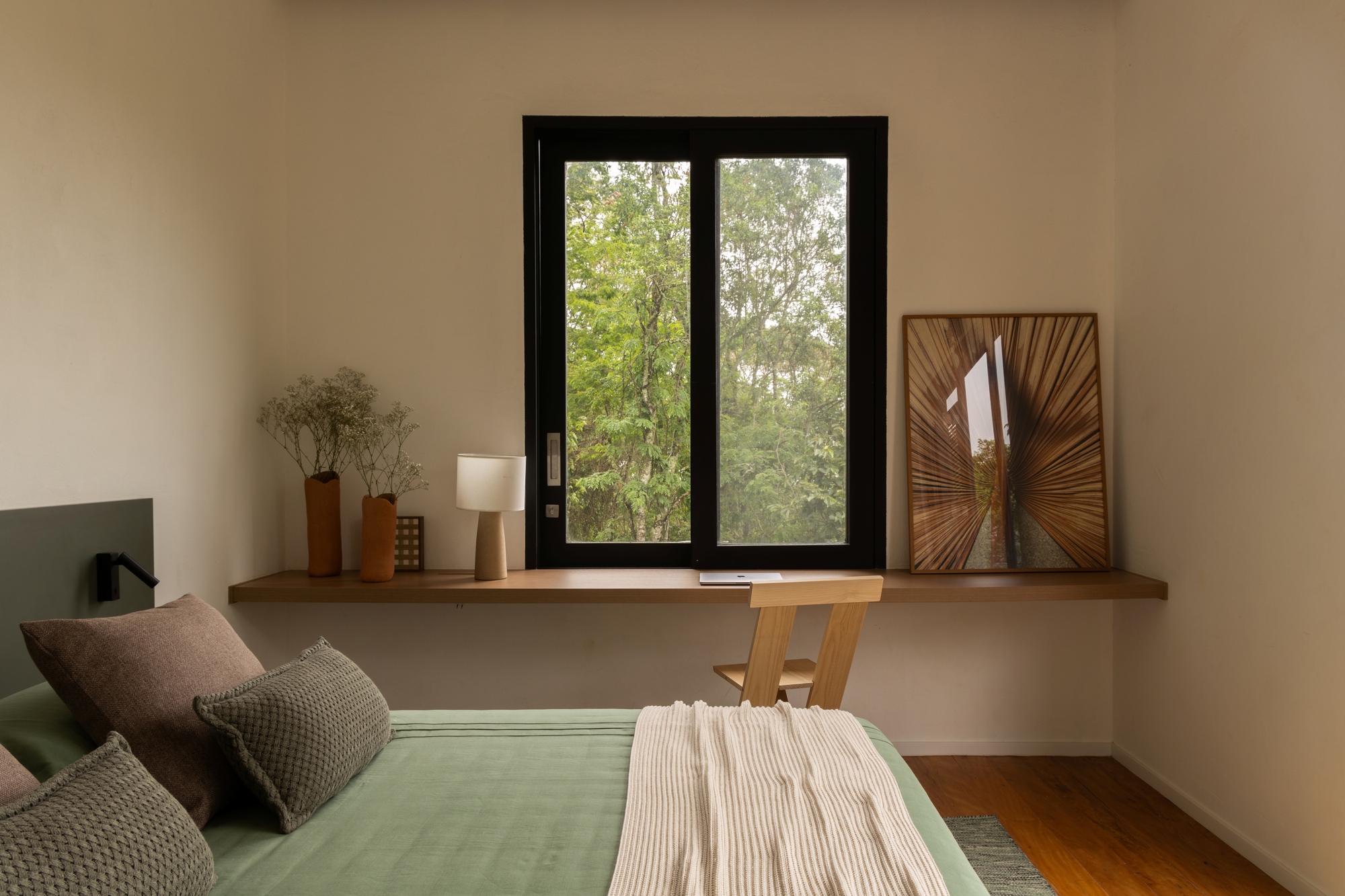 森林小屋（查莱·达马塔）（注：Chalé da Mata可能是特定地点名原样音译，若有具体背景它可能有更恰当的名称，这里信息有限只能音译 ） 丨巴西圣保罗丨Angá Arquitetura-32