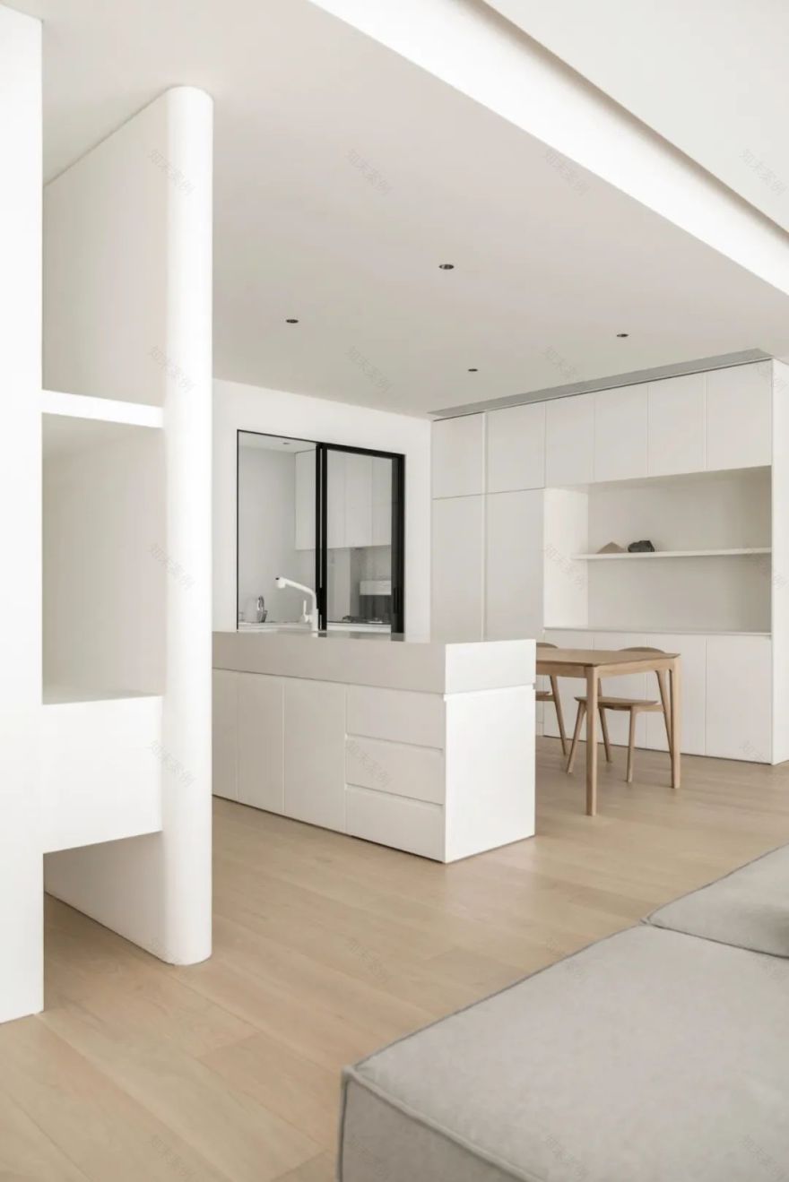 白色幻境 · 极简至上空间丨中国上海丨木卡工作室-18