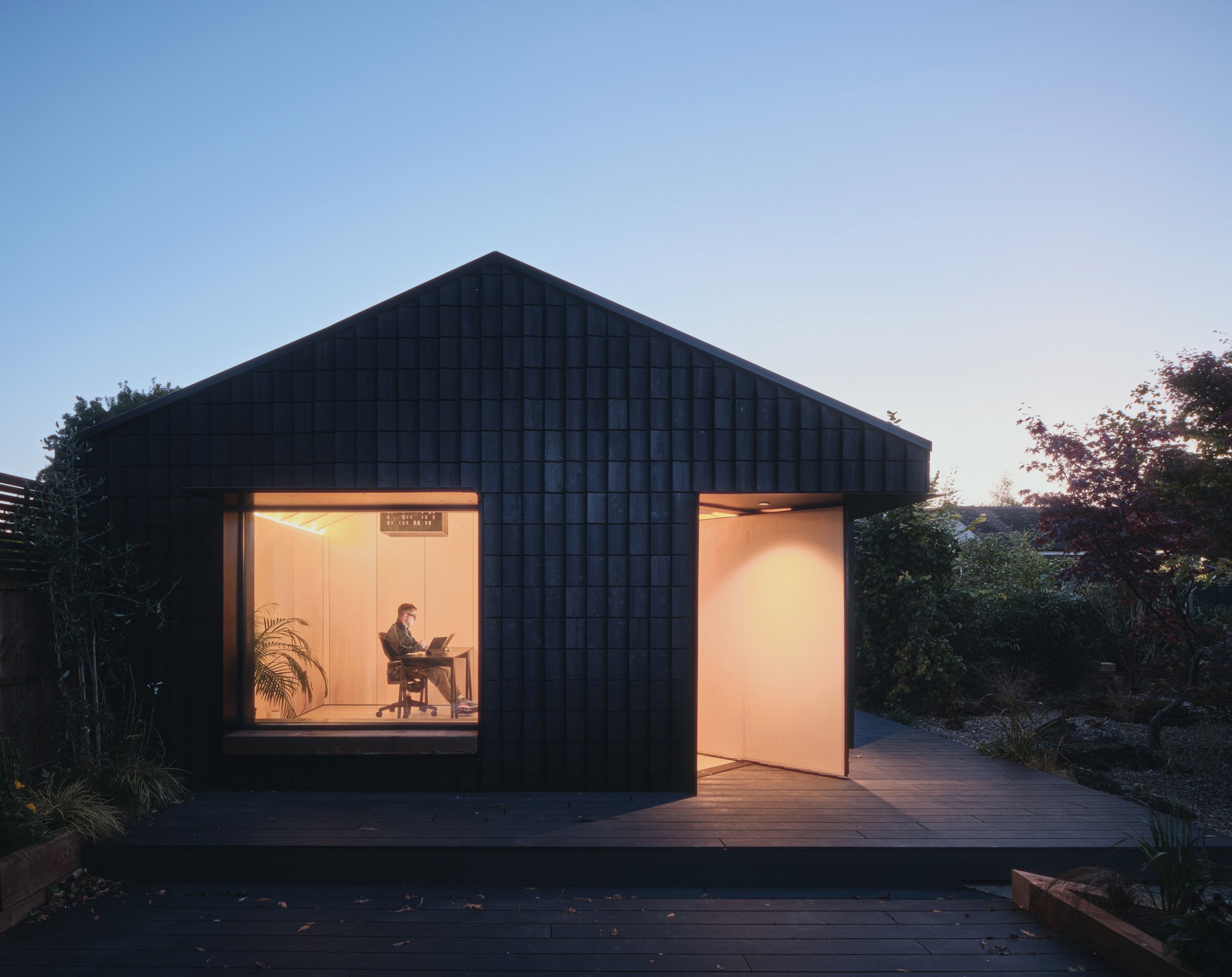 Eight compact studios embedded into residential gardens-38