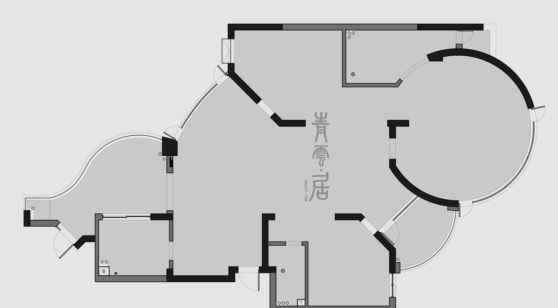 舍弃浮华,至简生活·230㎡江景房设计-43